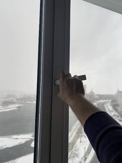 Проверка окна после ремонта